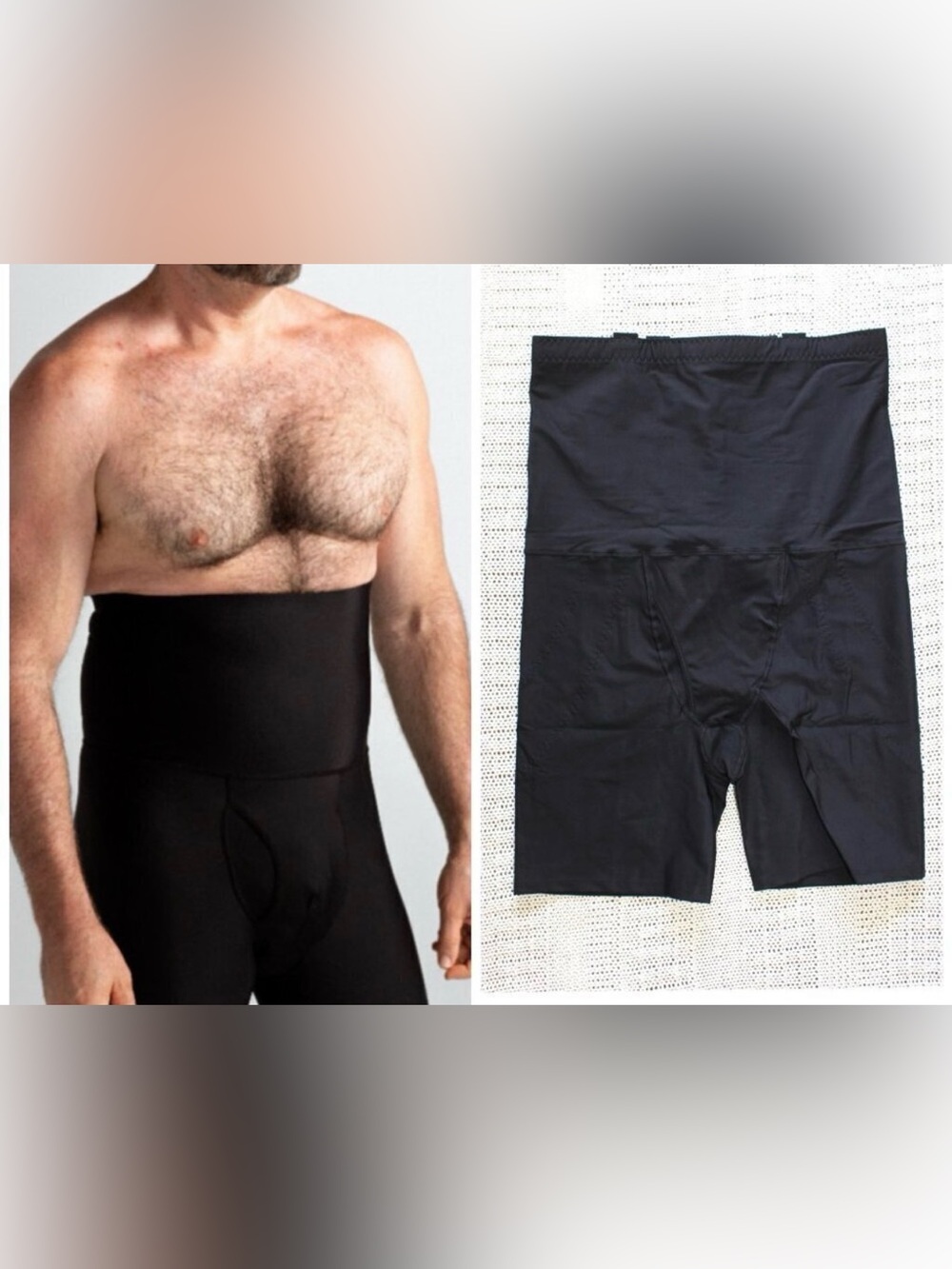 NWOT Corewear Mens Black Coremax Body Shaping Compression Boxer Size XL